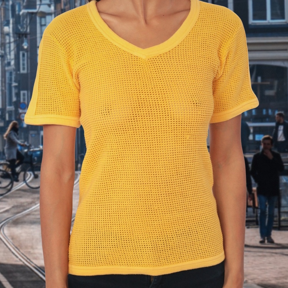 SEXY MESH VINTAGE TOP